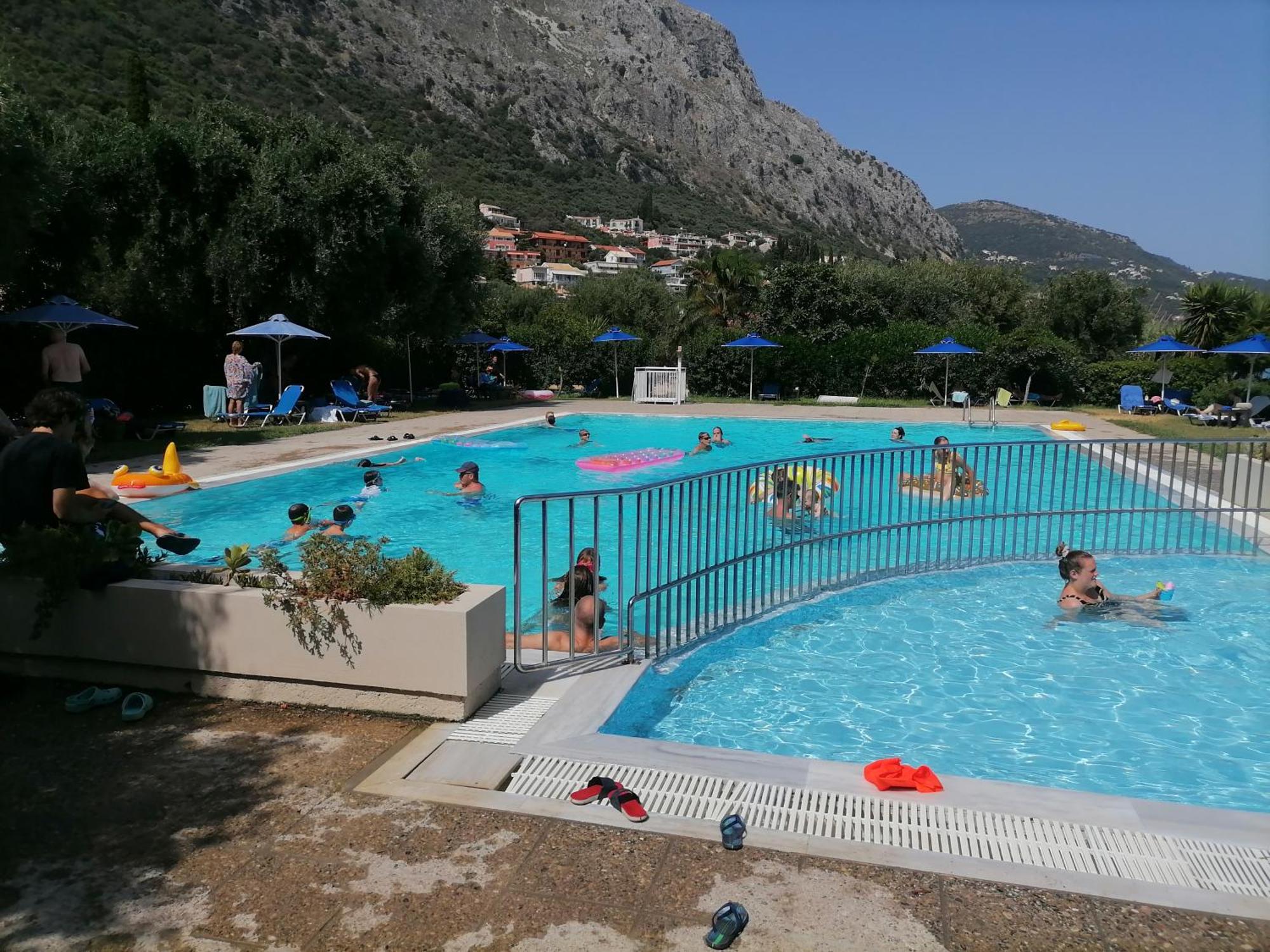 Lukia Barbati Mare Villa Kültér fotó