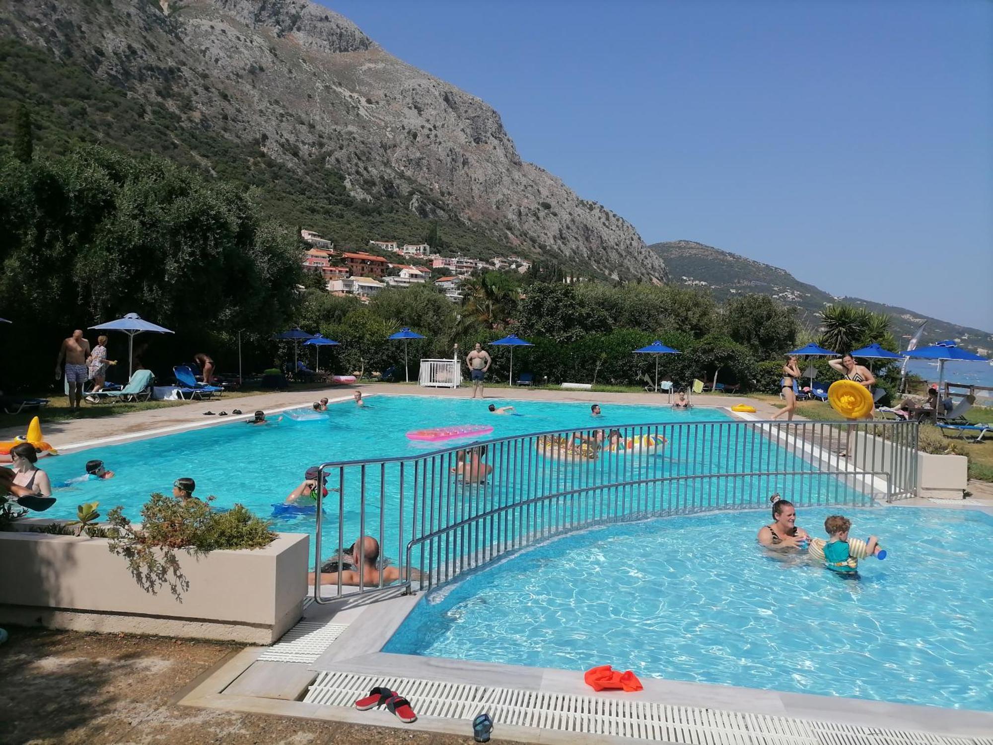Lukia Barbati Mare Villa Kültér fotó
