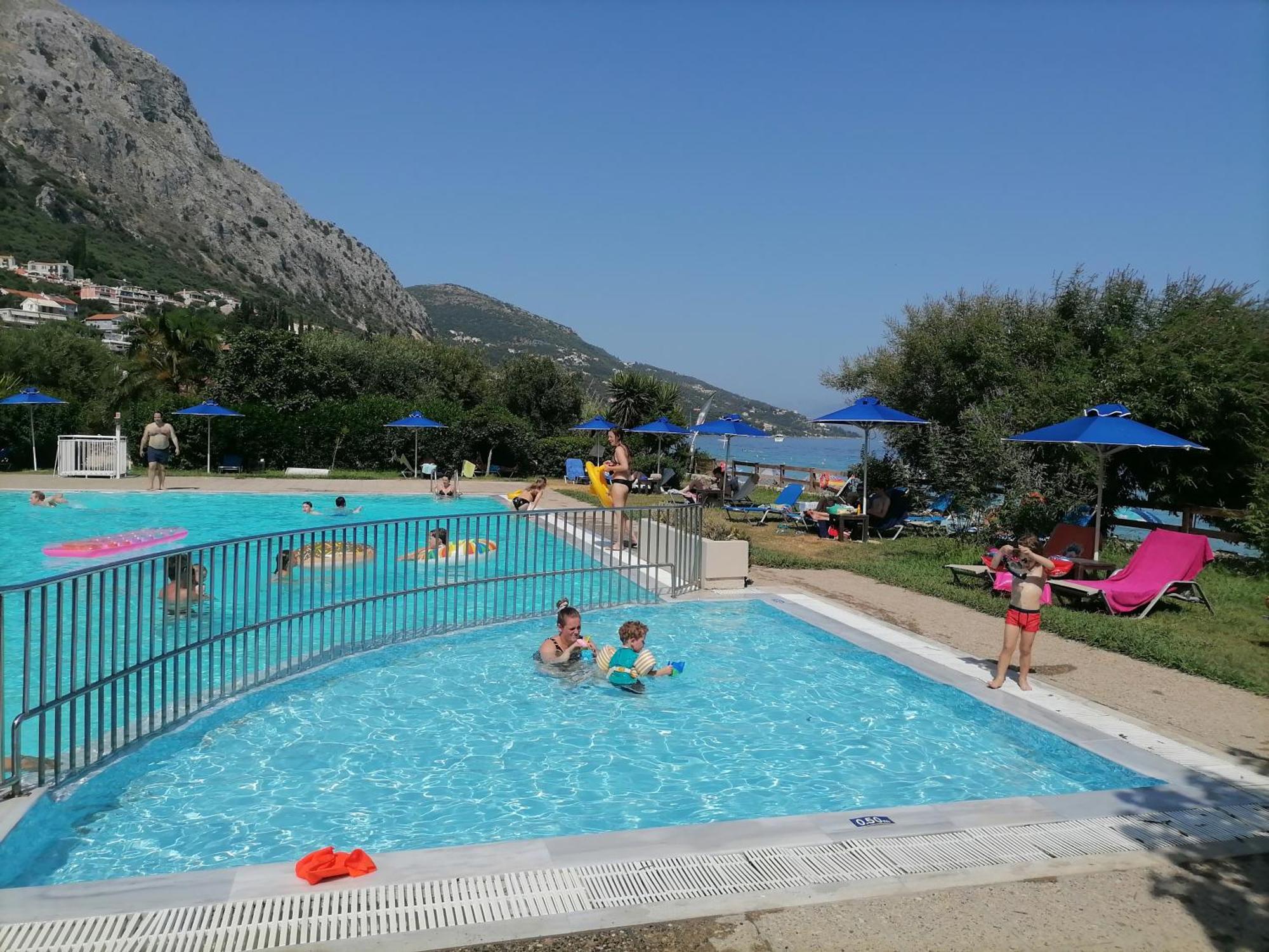 Lukia Barbati Mare Villa Kültér fotó