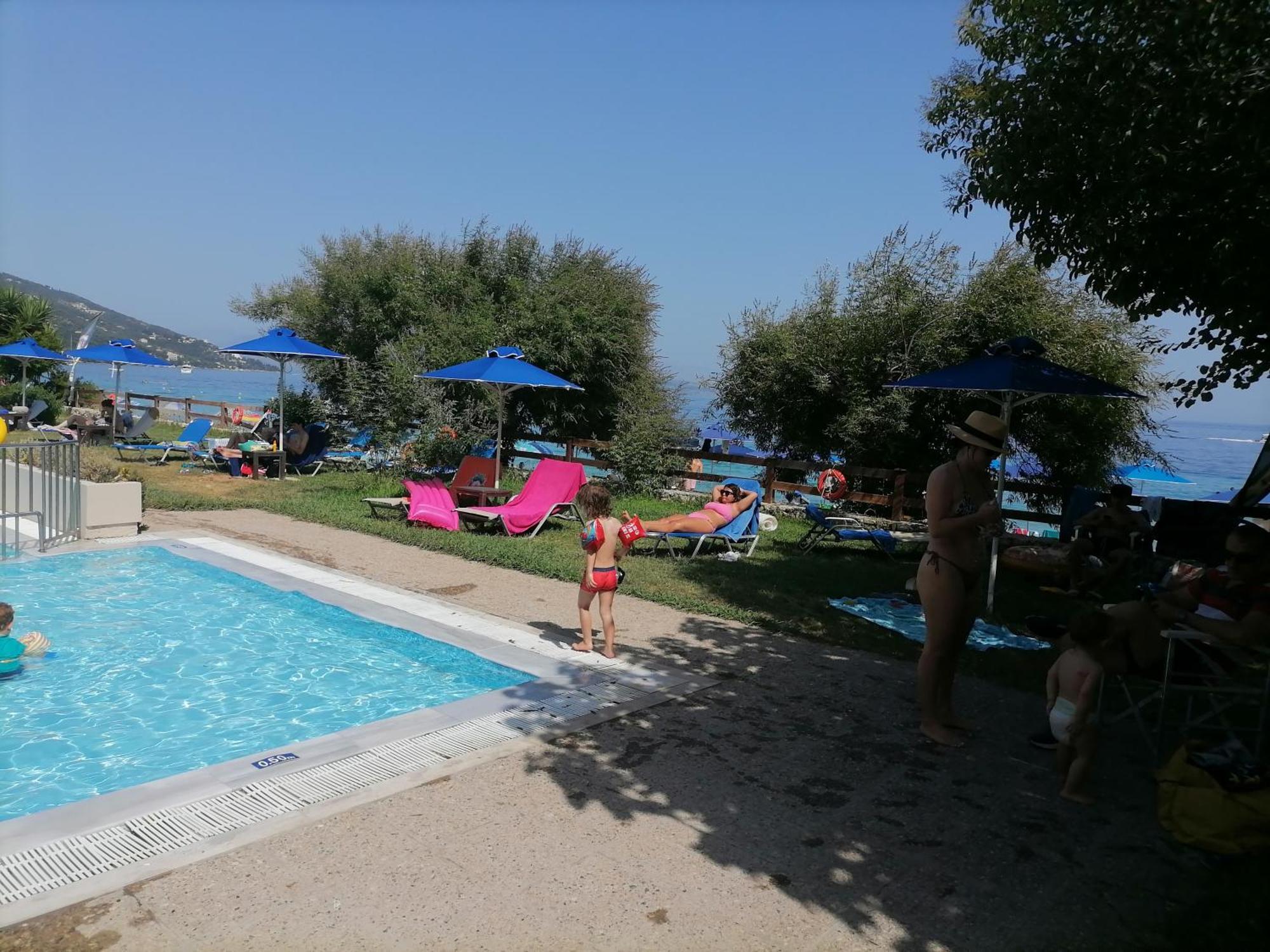 Lukia Barbati Mare Villa Kültér fotó