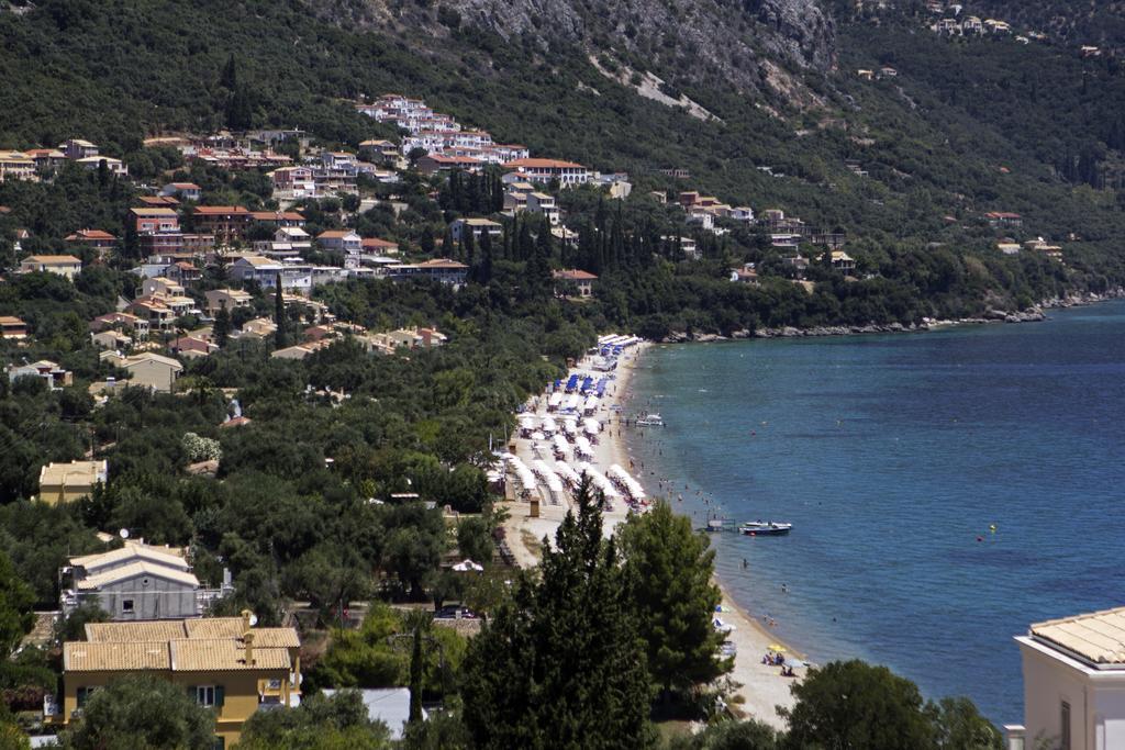 Lukia Barbati Mare Villa Kültér fotó