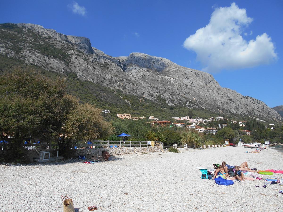 Lukia Barbati Mare Villa Kültér fotó