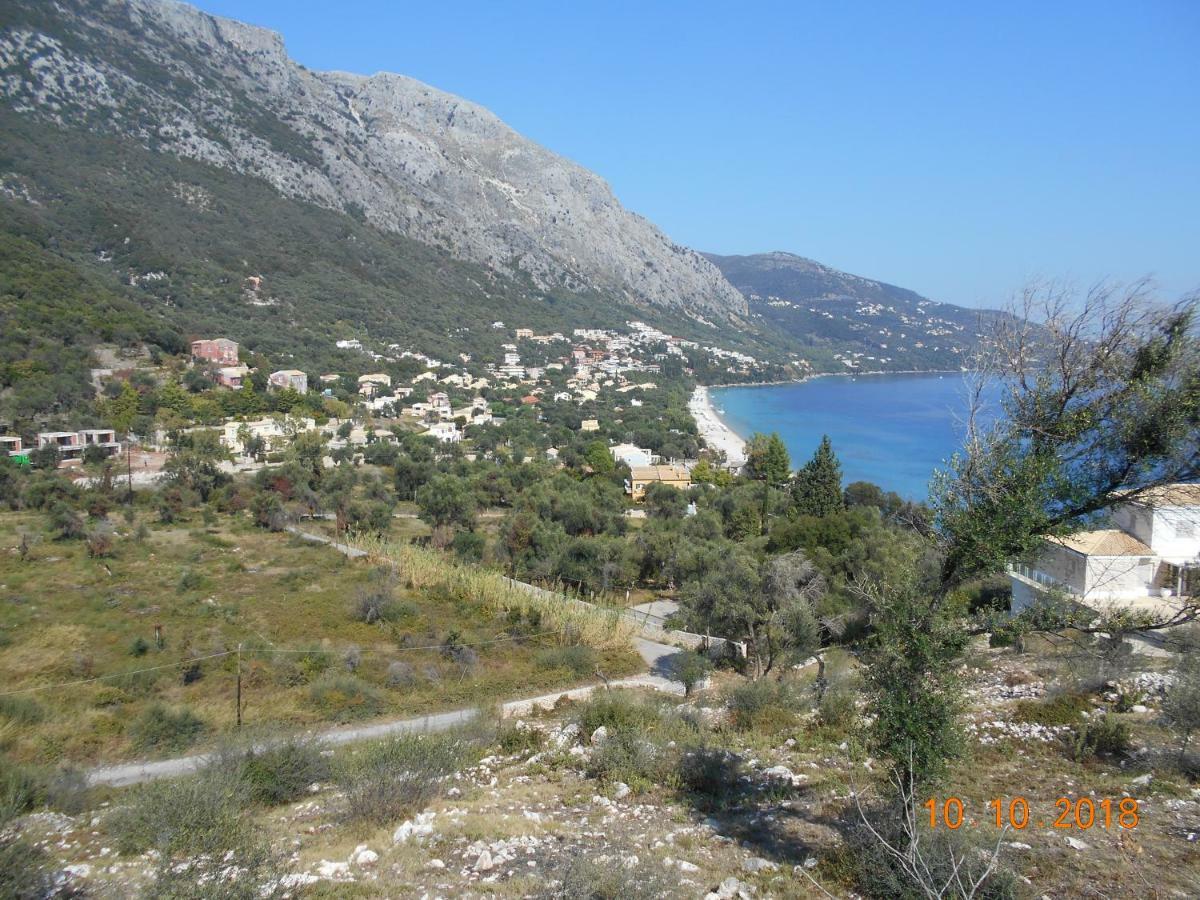 Lukia Barbati Mare Villa Kültér fotó